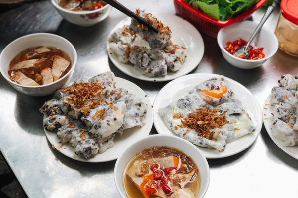Cuối tuần ăn bánh cuốn Đội Cấn gia truyền Cuối tuần ăn bánh cuốn Đội Cấn gia truyền