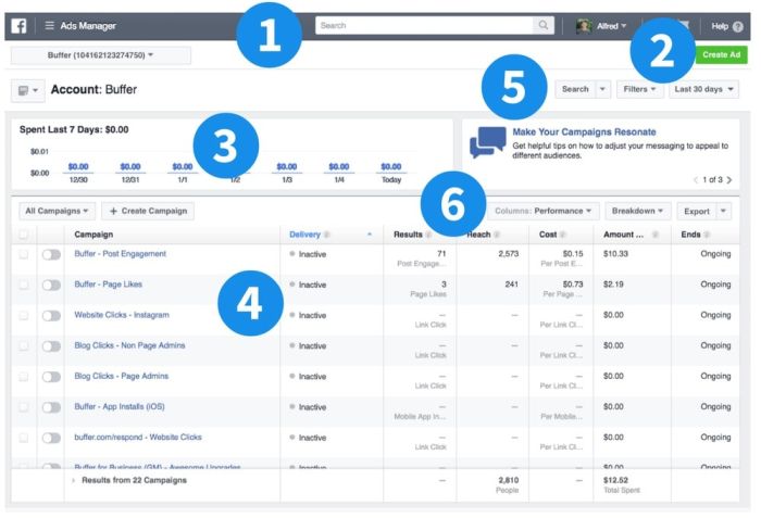 Facebook Ads Manager là gì? Hướng dẫn tạo tài khoản, quản lý và phân tích Facebook Ads Manager
